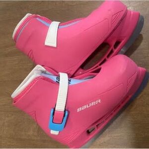 Bauer Pink Ice Skates